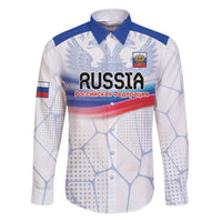 Personalized Russia Double-headed Eagle Family Matching Long Sleeve Bodycon Dress and Hawaiian Shirt Special Flag Style LT9 - Wonder Print Shop