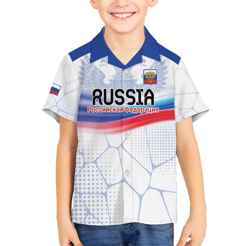 Personalized Russia Double-headed Eagle Family Matching Long Sleeve Bodycon Dress and Hawaiian Shirt Special Flag Style LT9 - Wonder Print Shop