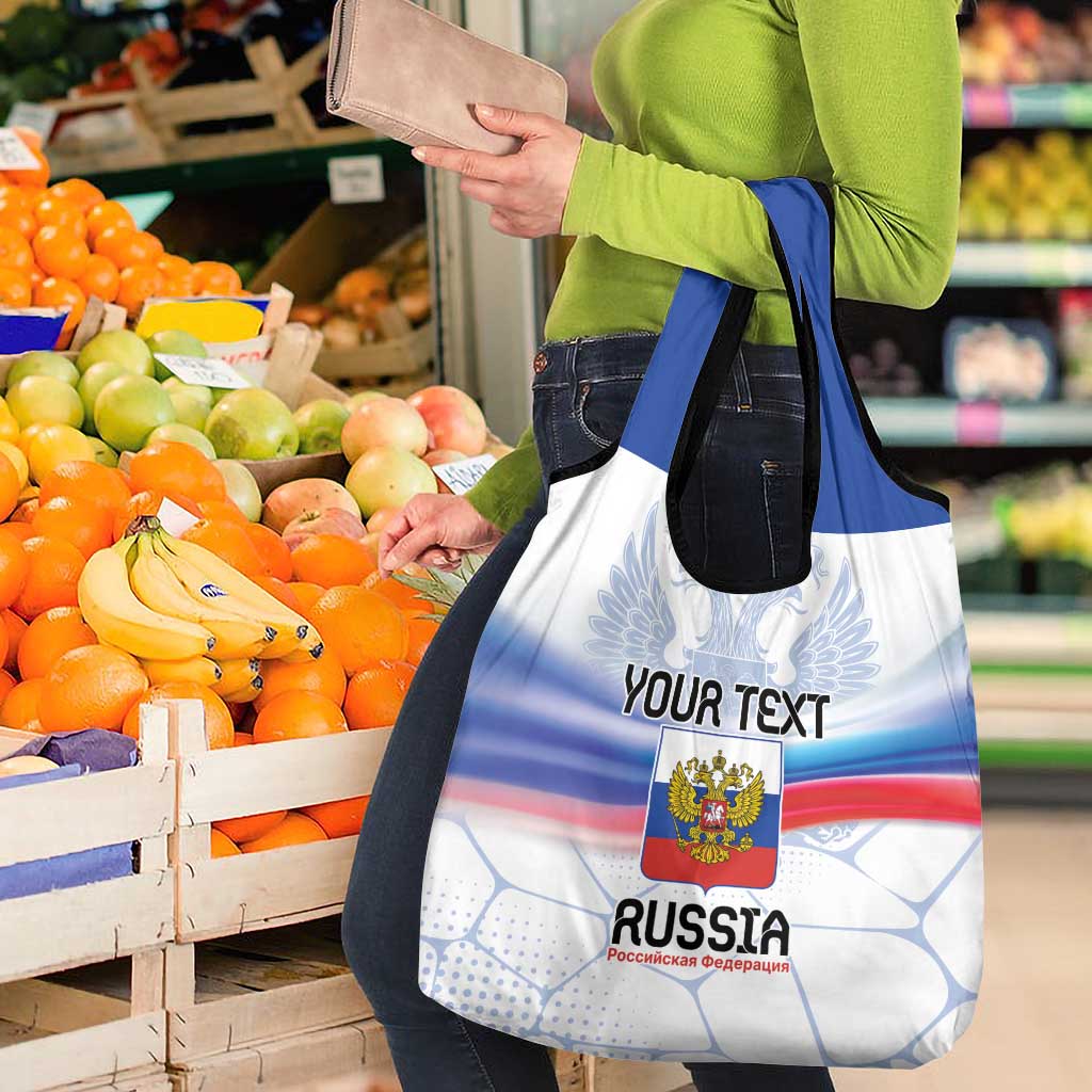 Personalized Russia Double-headed Eagle Grocery Bag Special Flag Style