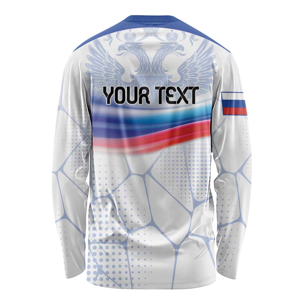 Personalized Russia Double-headed Eagle Long Sleeve Shirt Special Flag Style - Wonder Print Shop