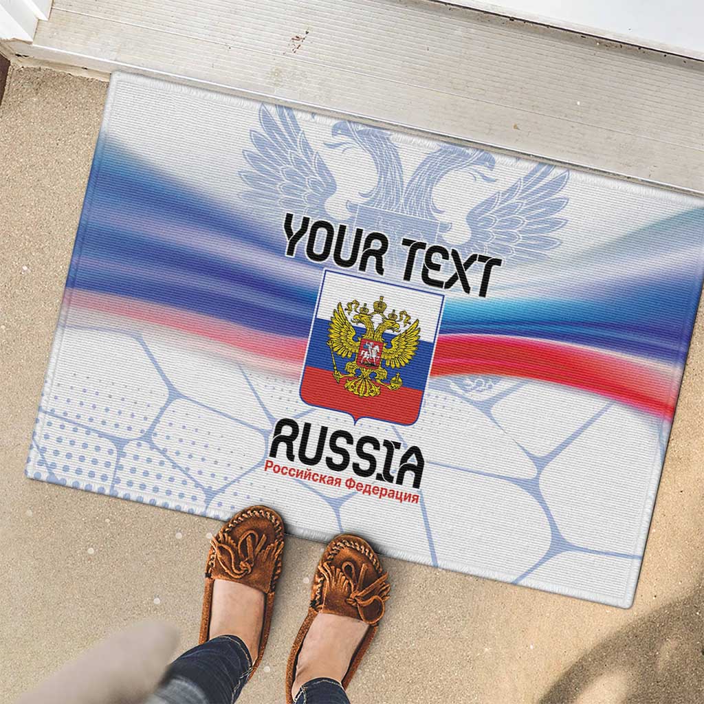 Personalized Russia Double-headed Eagle Rubber Doormat Special Flag Style - Wonder Print Shop