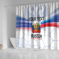 Personalized Russia Double-headed Eagle Shower Curtain Special Flag Style
