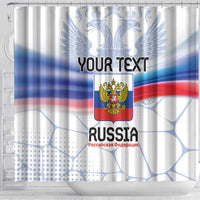 Personalized Russia Double-headed Eagle Shower Curtain Special Flag Style