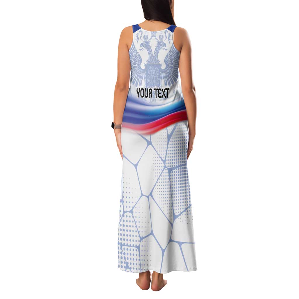 Personalized Russia Double-headed Eagle Tank Maxi Dress Special Flag Style - Wonder Print Shop