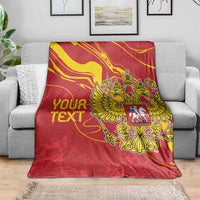 Custom Russia with Double-headed Eagle Blanket