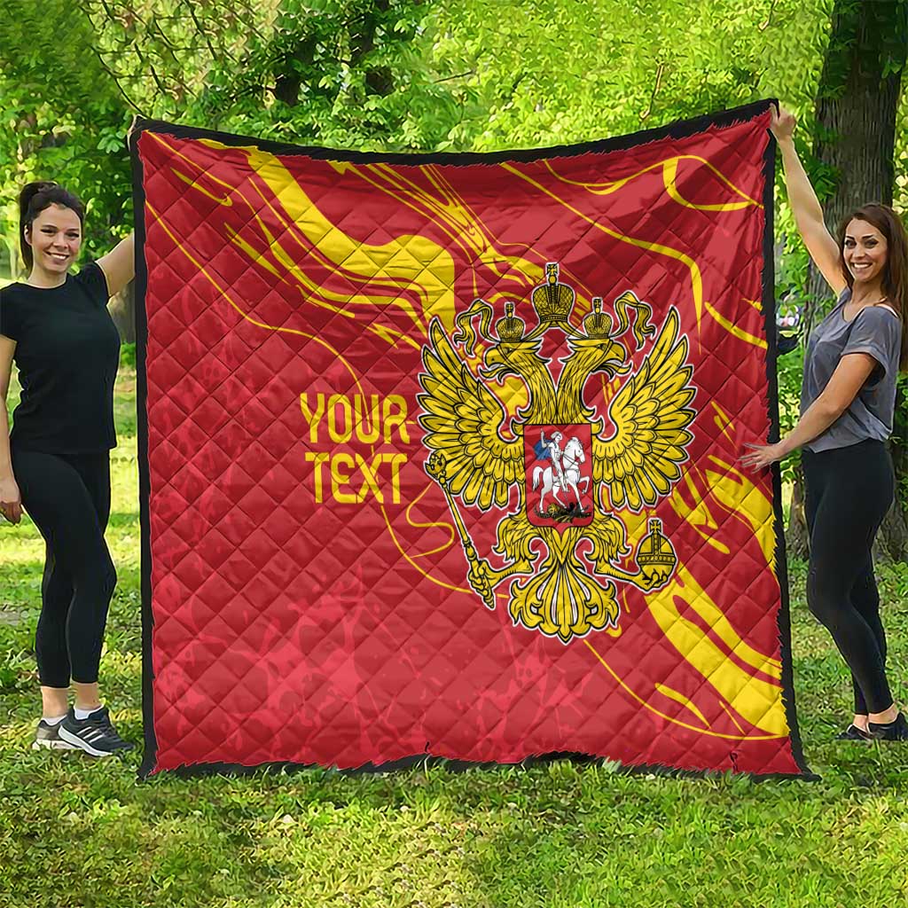 Custom Russia with Double-headed Eagle Quilt - Wonder Print Shop