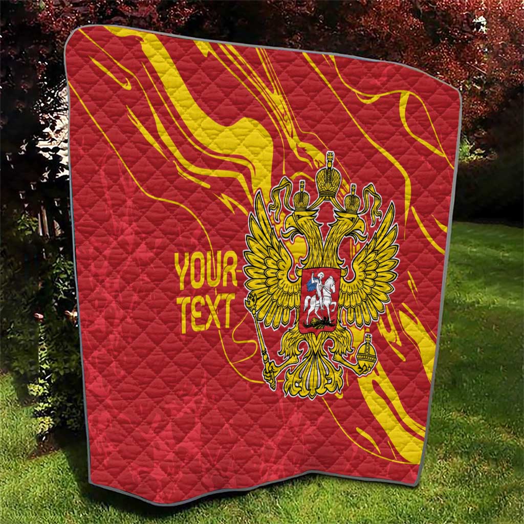 Custom Russia with Double-headed Eagle Quilt - Wonder Print Shop