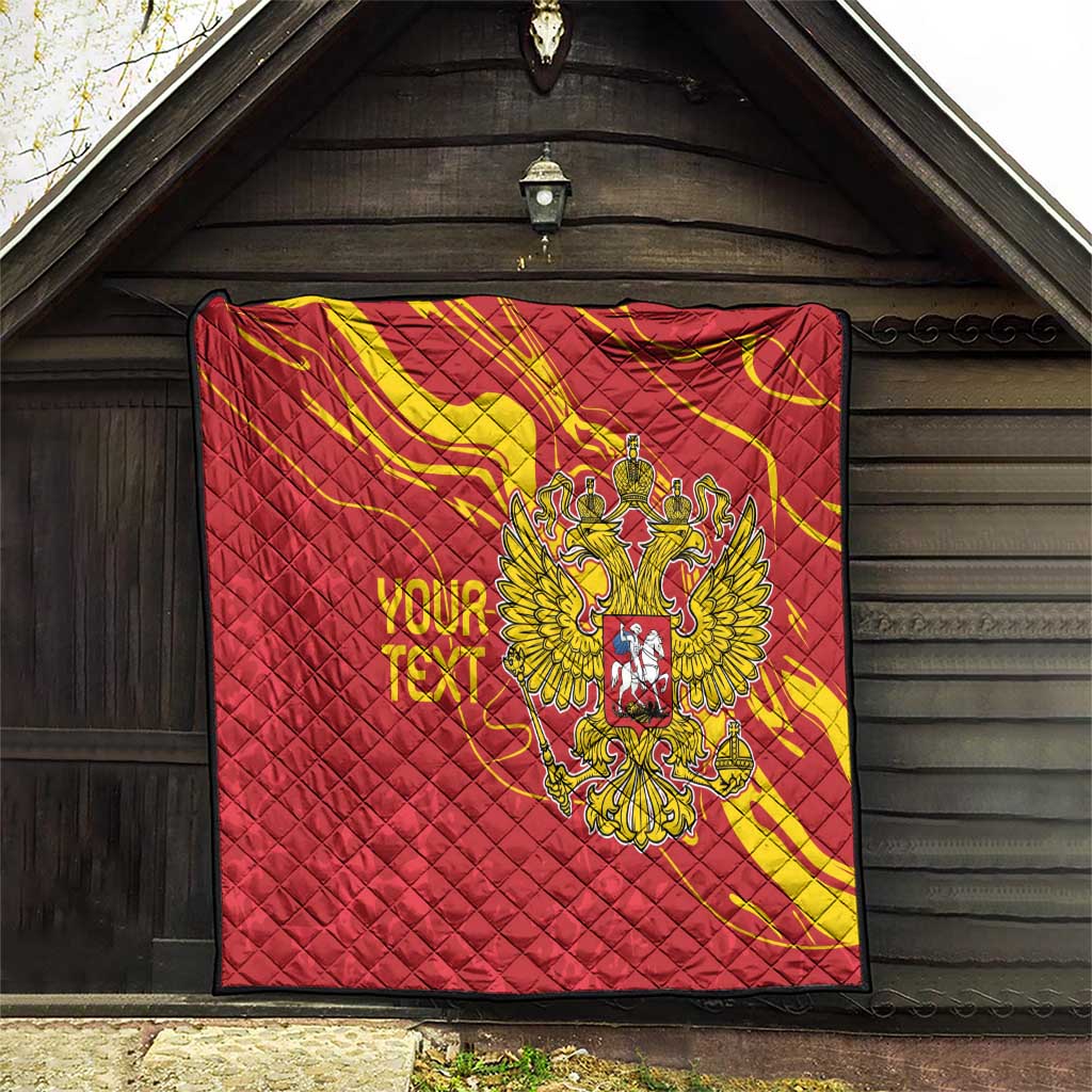 Custom Russia with Double-headed Eagle Quilt - Wonder Print Shop