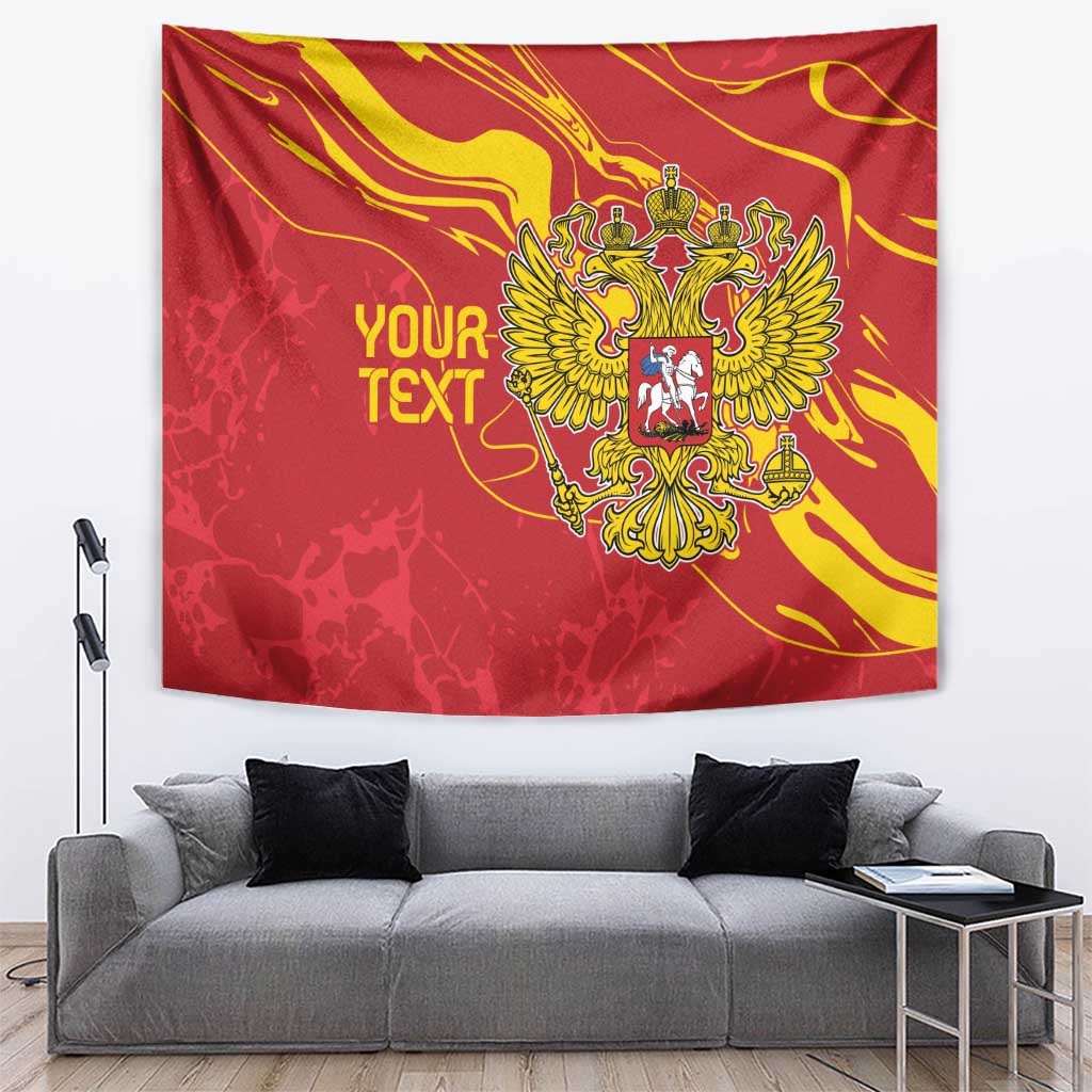 Custom Russia with Double-headed Eagle Tapestry - Wonder Print Shop