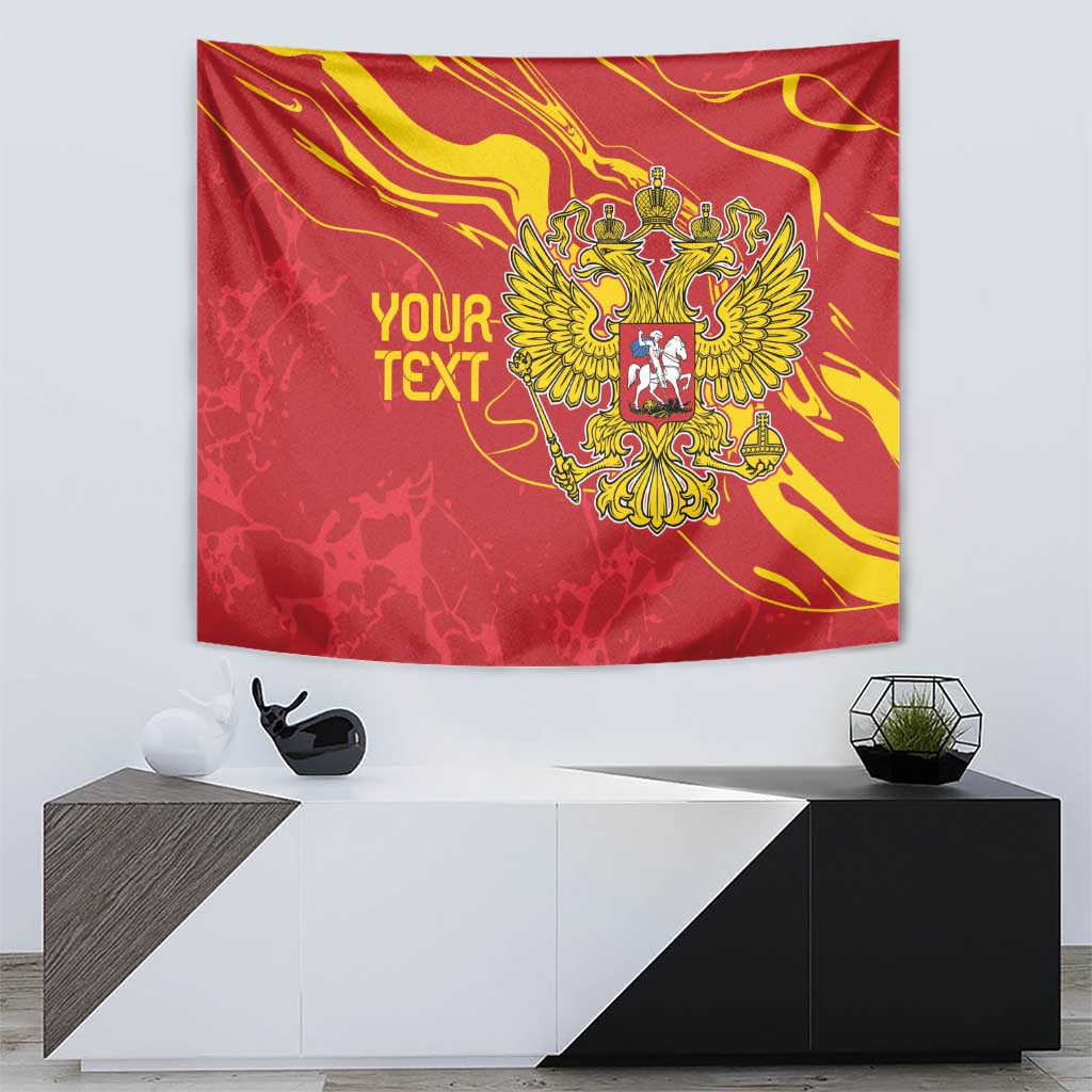 Custom Russia with Double-headed Eagle Tapestry - Wonder Print Shop