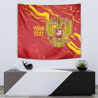 Custom Russia with Double-headed Eagle Tapestry - Wonder Print Shop
