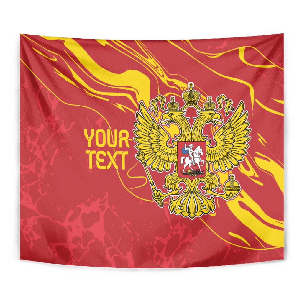 Custom Russia with Double-headed Eagle Tapestry - Wonder Print Shop