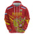 Custom Russia with Double-headed Eagle Zip Hoodie - Wonder Print Shop