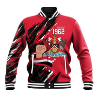 Trinidad and Tobago 1962 Personalized Baseball Jacket Happy Independence Day August 31th - Wonder Print Shop