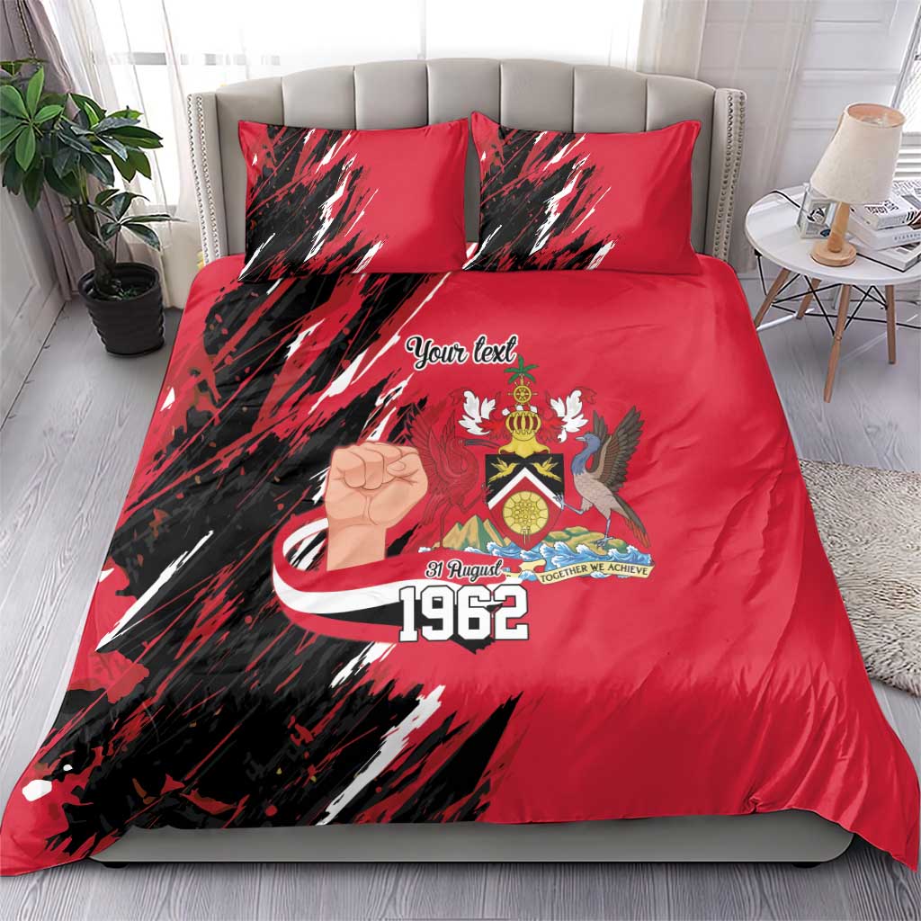 Trinidad and Tobago 1962 Personalized Bedding Set Happy Independence Day August 31th - Wonder Print Shop