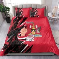 Trinidad and Tobago 1962 Personalized Bedding Set Happy Independence Day August 31th - Wonder Print Shop