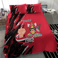 Trinidad and Tobago 1962 Personalized Bedding Set Happy Independence Day August 31th - Wonder Print Shop