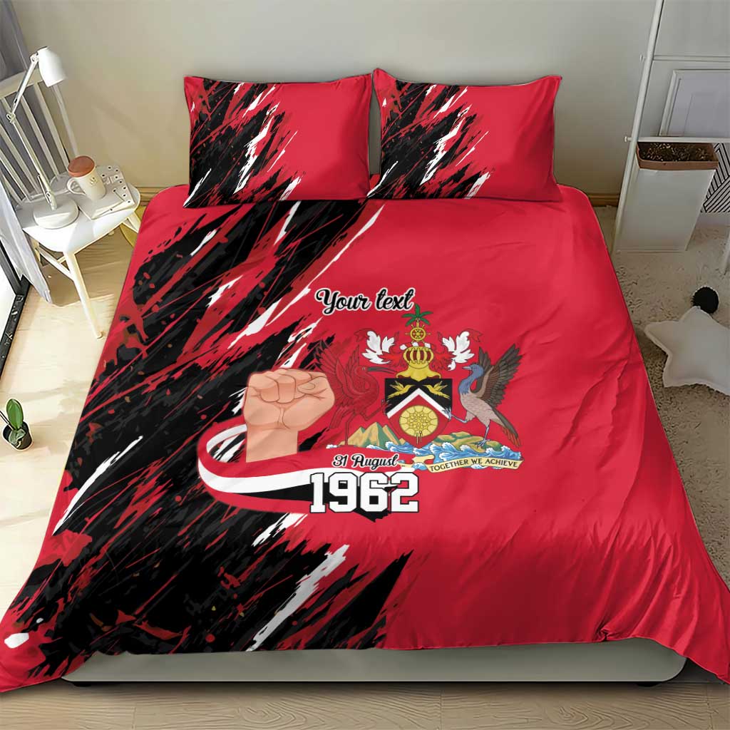 Trinidad and Tobago 1962 Personalized Bedding Set Happy Independence Day August 31th - Wonder Print Shop
