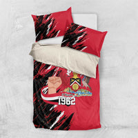 Trinidad and Tobago 1962 Personalized Bedding Set Happy Independence Day August 31th - Wonder Print Shop