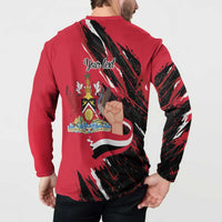 Trinidad and Tobago 1962 Personalized Button Sweatshirt Happy Independence Day August 31th - Wonder Print Shop