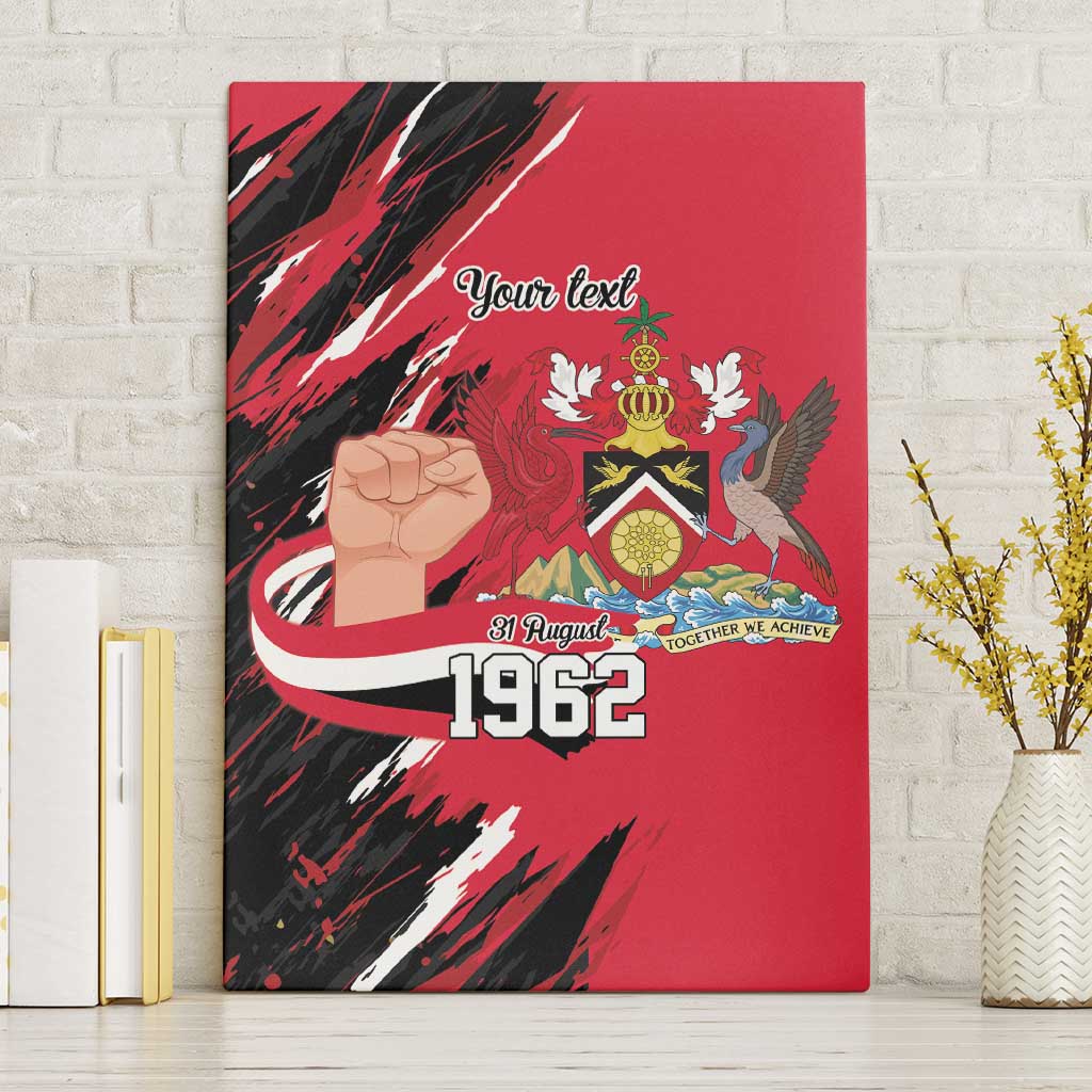 Trinidad and Tobago 1962 Personalized Canvas Wall Art Happy Independence Day August 31th - Wonder Print Shop