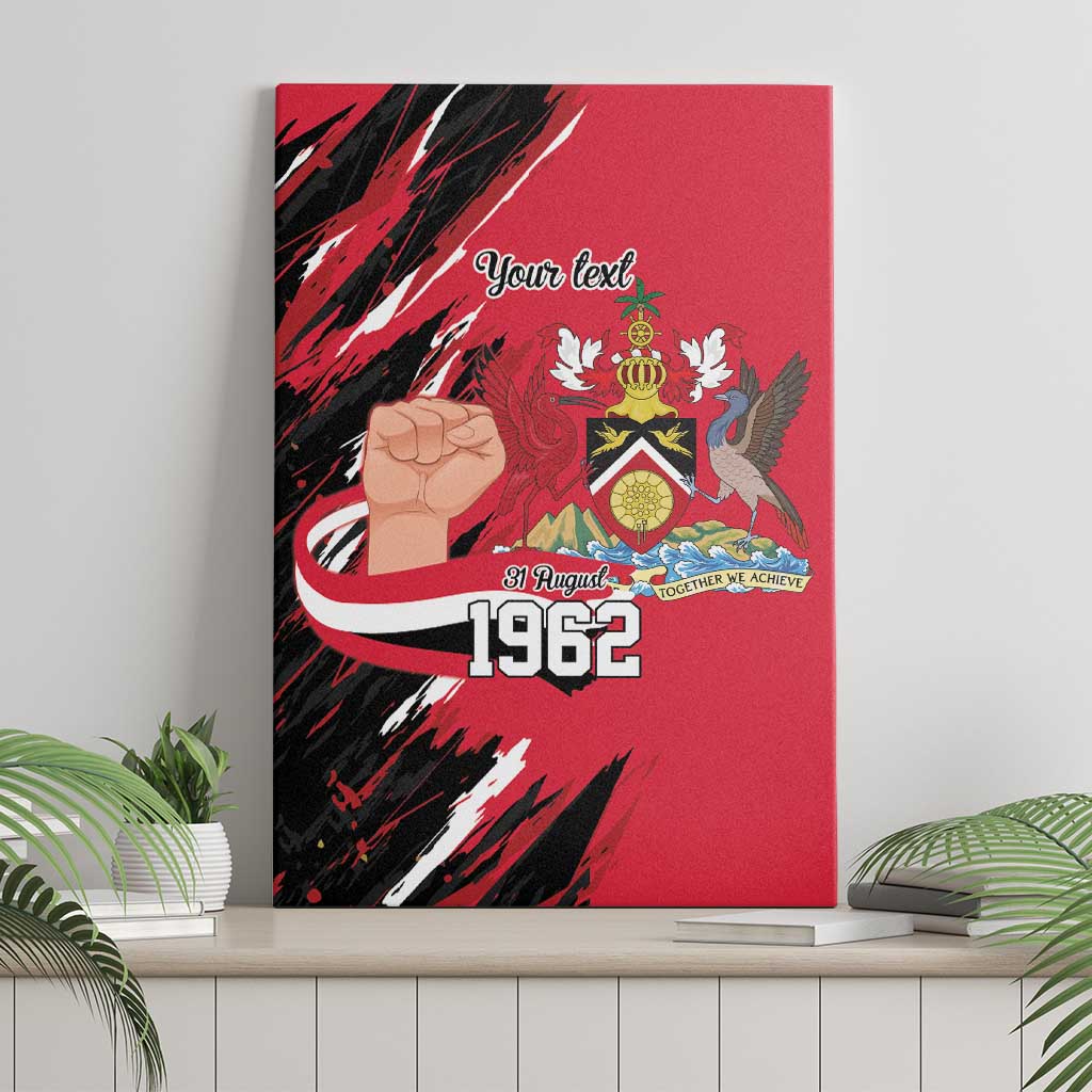 Trinidad and Tobago 1962 Personalized Canvas Wall Art Happy Independence Day August 31th - Wonder Print Shop