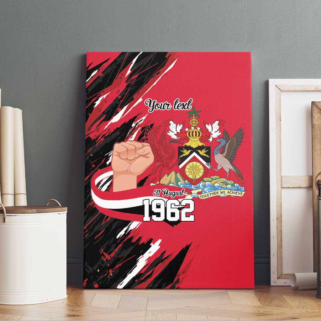 Trinidad and Tobago 1962 Personalized Canvas Wall Art Happy Independence Day August 31th - Wonder Print Shop