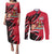 Trinidad and Tobago 1962 Personalized Couples Matching Puletasi and Long Sleeve Button Shirt Happy Independence Day August 31th - Wonder Print Shop