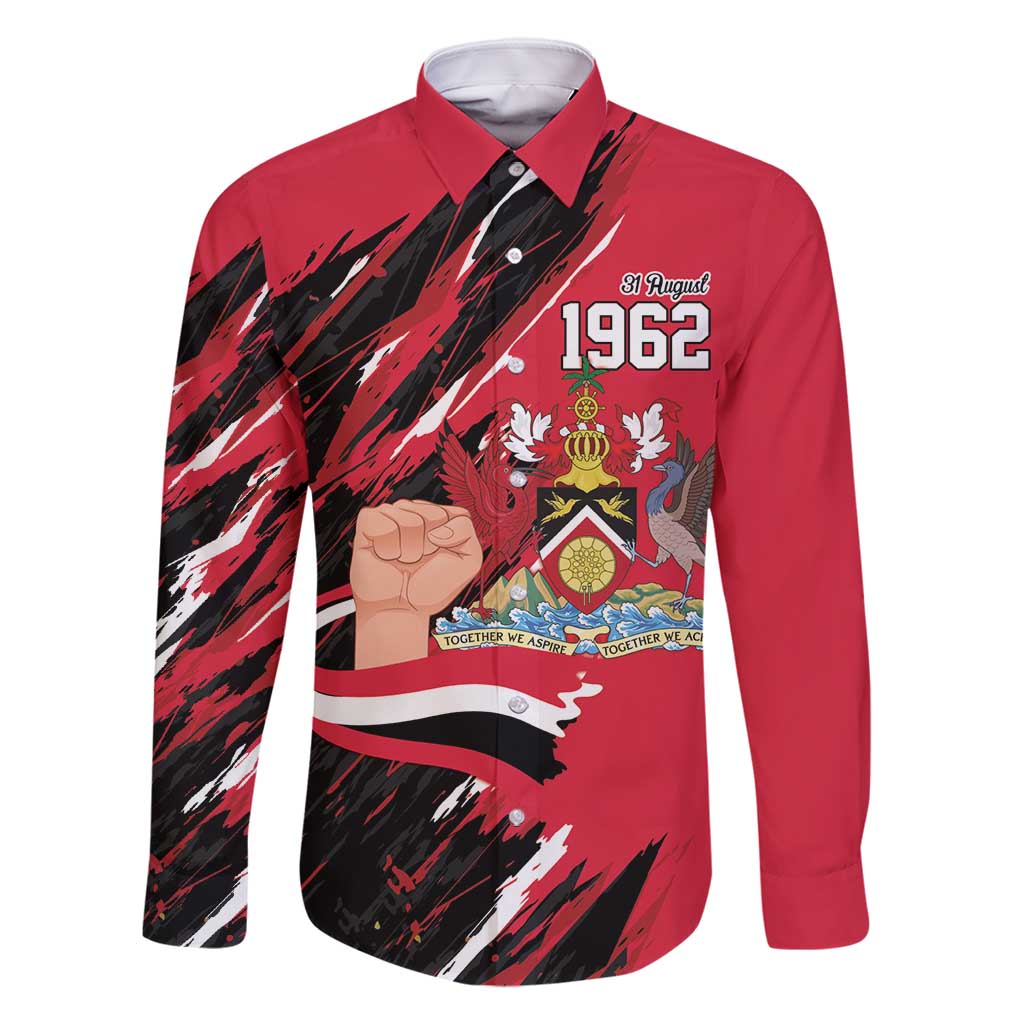 Trinidad and Tobago 1962 Personalized Family Matching Long Sleeve Bodycon Dress and Hawaiian Shirt Happy Independence Day August 31th - Wonder Print Shop