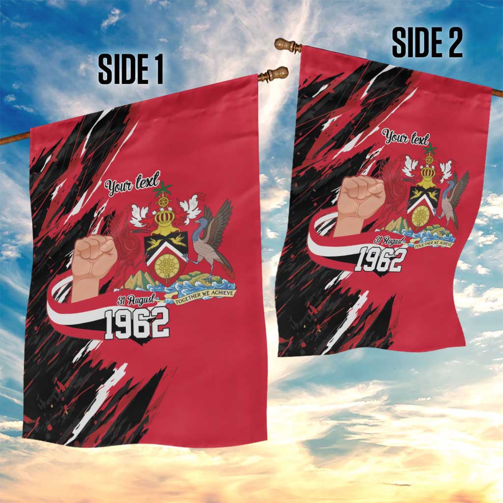 Trinidad and Tobago 1962 Personalized Garden Flag Happy Independence Day August 31th - Wonder Print Shop