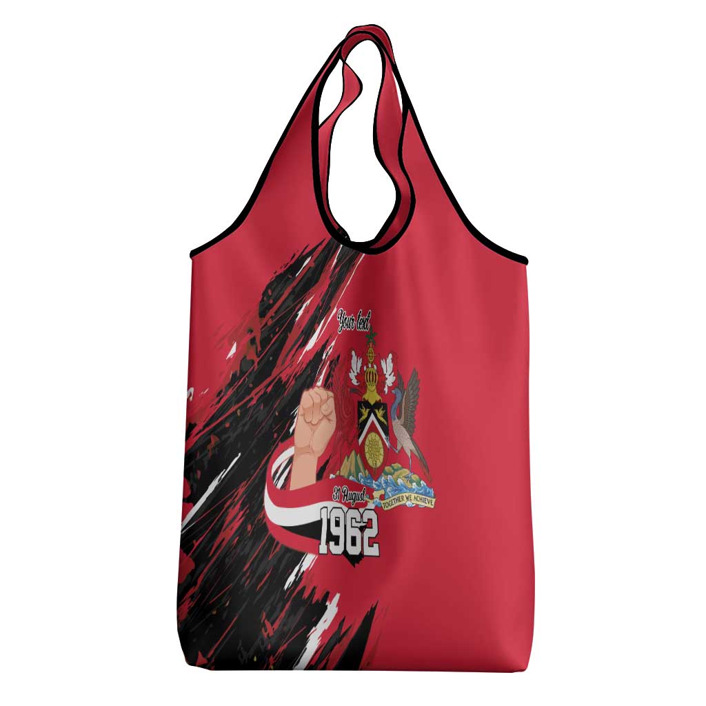 Trinidad and Tobago 1962 Personalized Grocery Bag Happy Independence Day August 31th - Wonder Print Shop