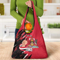 Trinidad and Tobago 1962 Personalized Grocery Bag Happy Independence Day August 31th - Wonder Print Shop