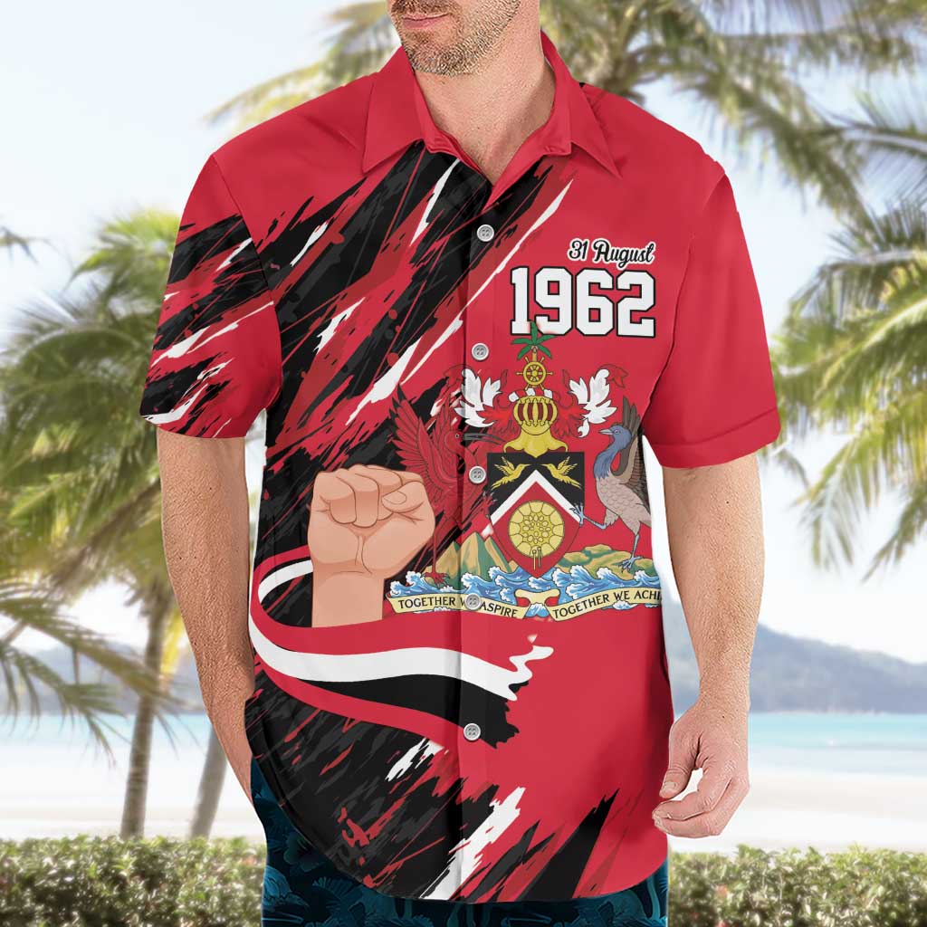 Trinidad and Tobago 1962 Personalized Hawaiian Shirt Happy Independence Day August 31th - Wonder Print Shop