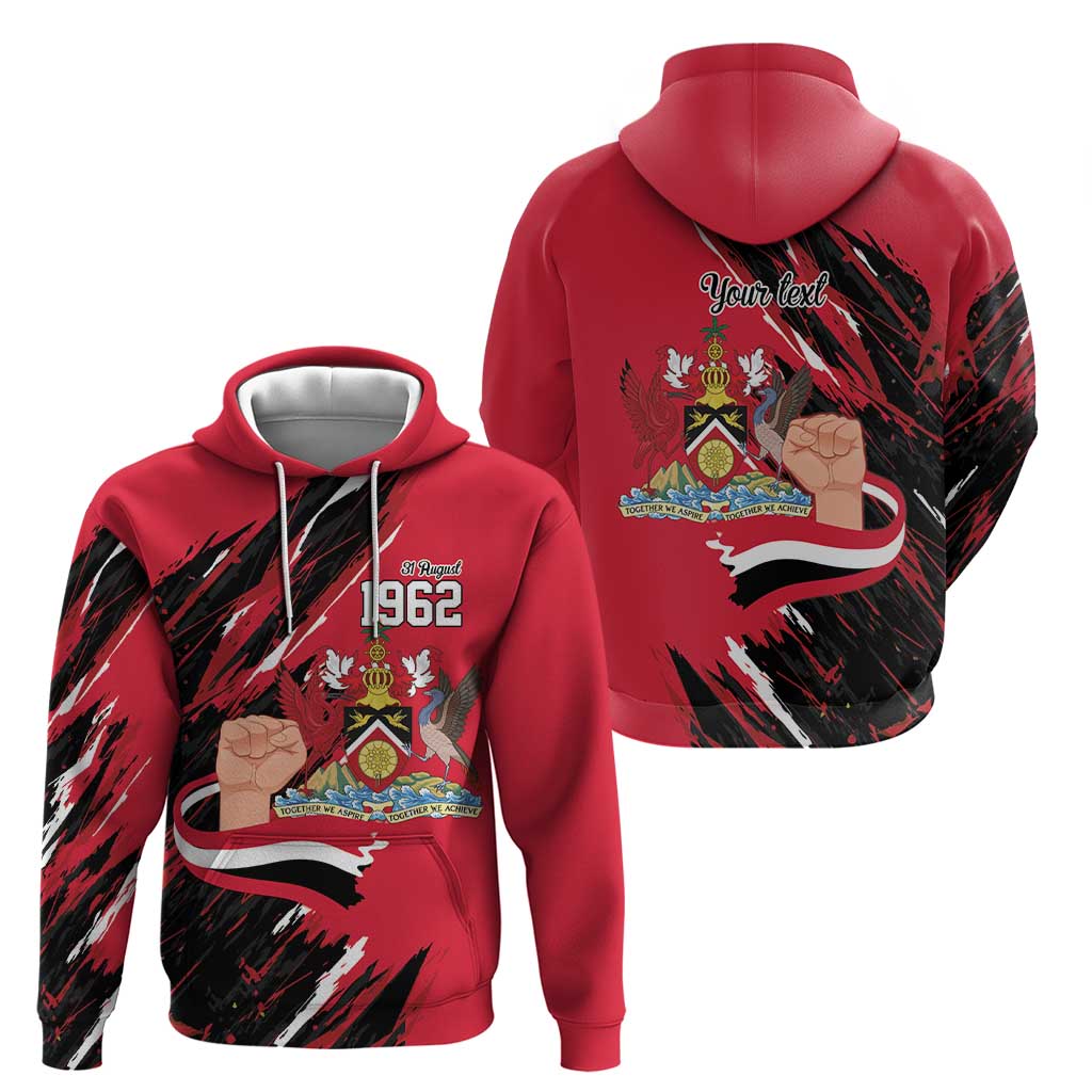 Trinidad and Tobago 1962 Personalized Hoodie Happy Independence Day August 31th - Wonder Print Shop