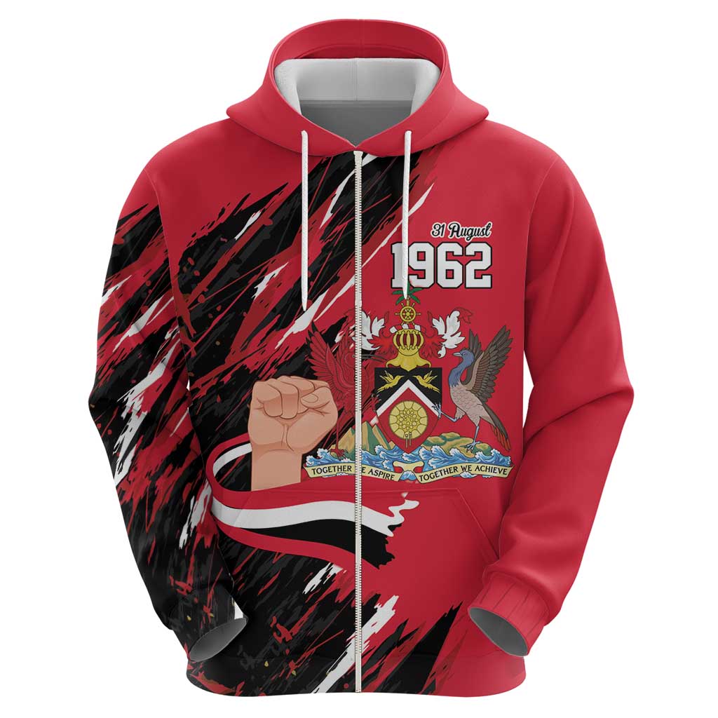 Trinidad and Tobago 1962 Personalized Hoodie Happy Independence Day August 31th - Wonder Print Shop