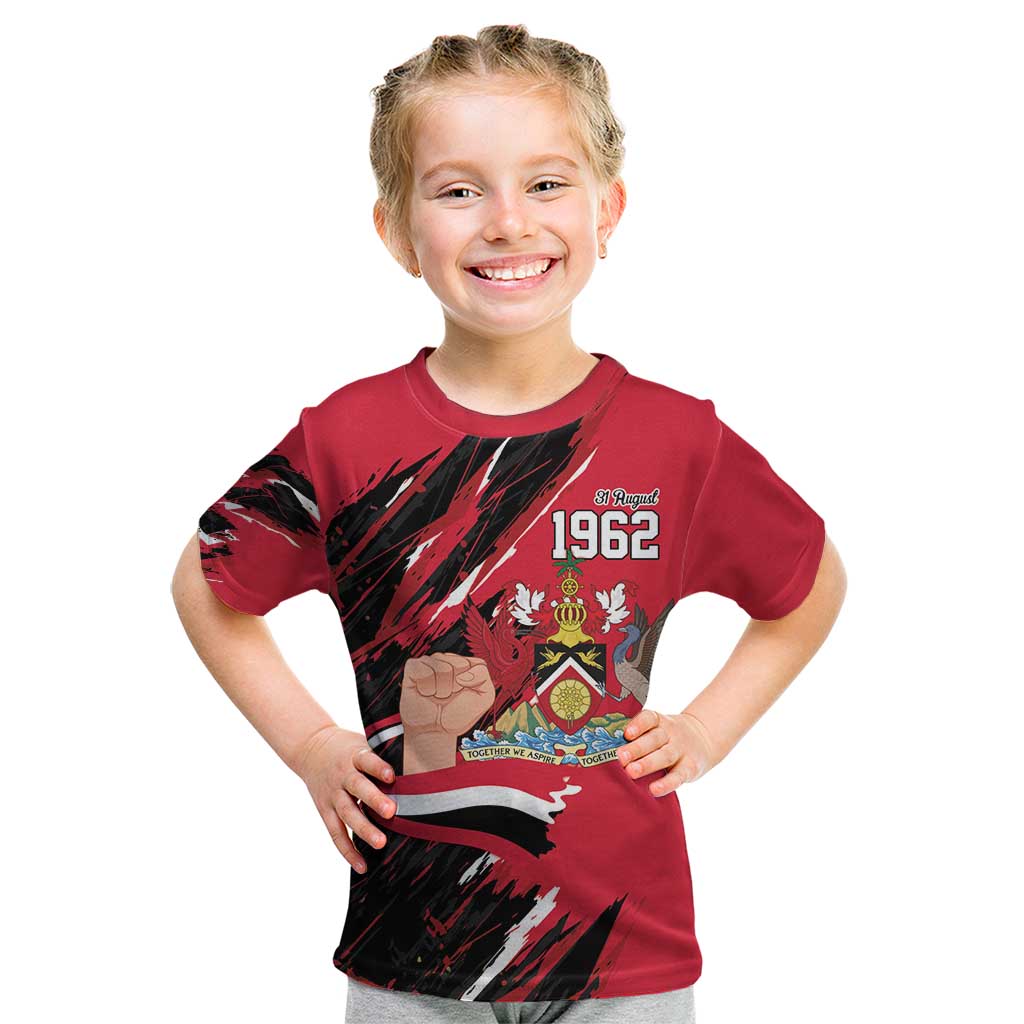 Trinidad and Tobago 1962 Personalized Kid T Shirt Happy Independence Day August 31th - Wonder Print Shop