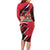 Trinidad and Tobago 1962 Personalized Long Sleeve Bodycon Dress Happy Independence Day August 31th - Wonder Print Shop