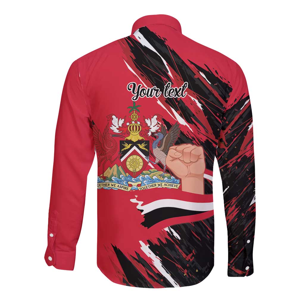 Trinidad and Tobago 1962 Personalized Long Sleeve Button Shirt Happy Independence Day August 31th - Wonder Print Shop
