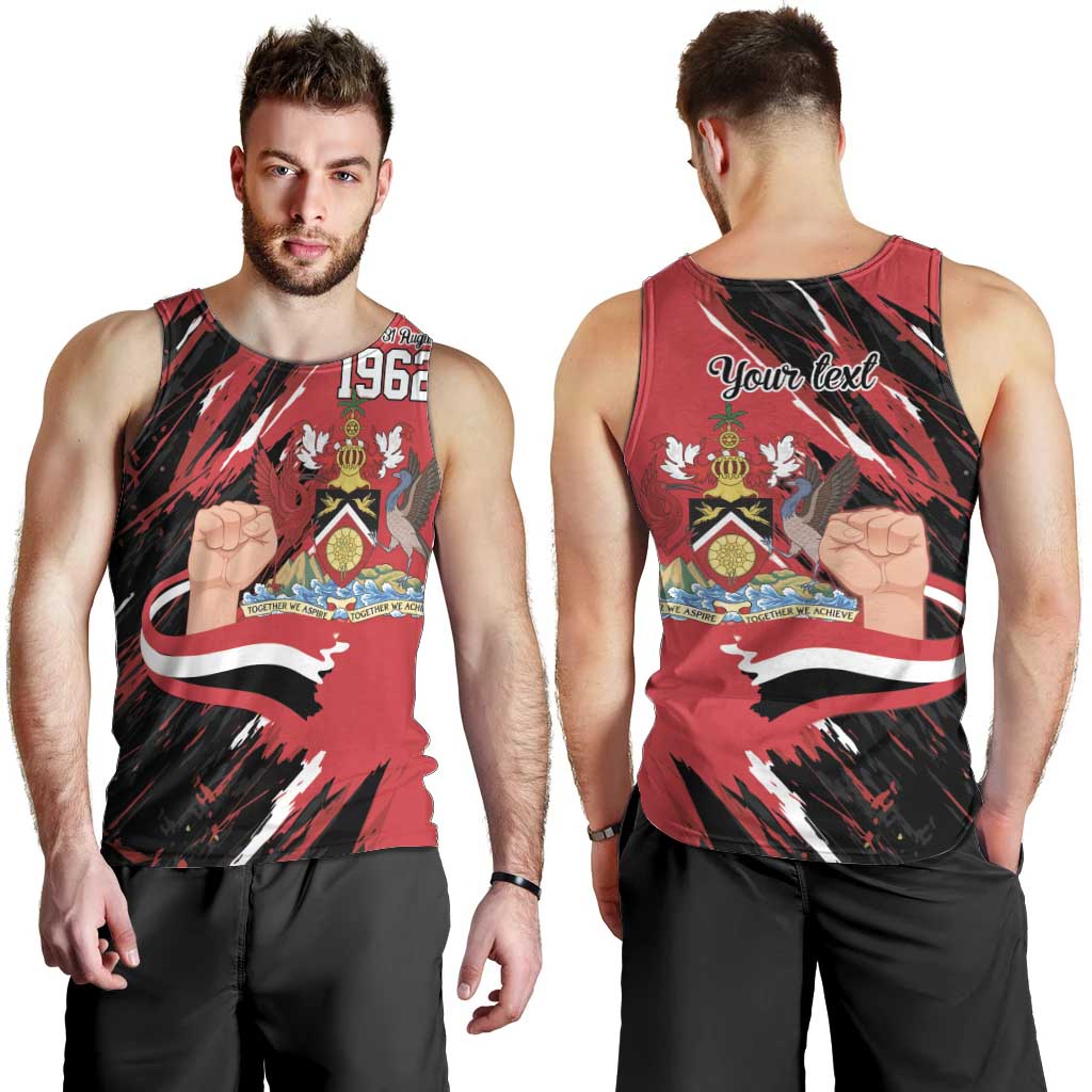 Trinidad and Tobago 1962 Personalized Men Tank Top Happy Independence Day August 31th - Wonder Print Shop