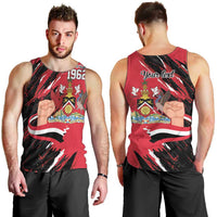 Trinidad and Tobago 1962 Personalized Men Tank Top Happy Independence Day August 31th - Wonder Print Shop