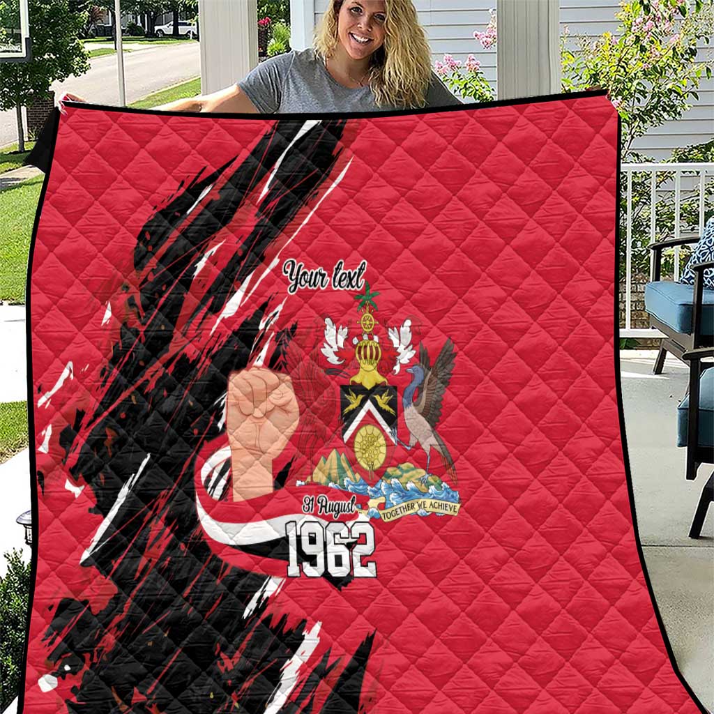 Trinidad and Tobago 1962 Personalized Quilt Happy Independence Day August 31th - Wonder Print Shop