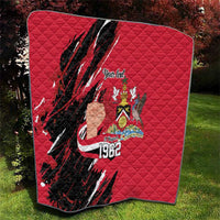 Trinidad and Tobago 1962 Personalized Quilt Happy Independence Day August 31th - Wonder Print Shop