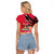 Trinidad and Tobago 1962 Personalized Raglan Cropped T Shirt Happy Independence Day August 31th - Wonder Print Shop