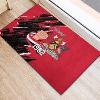Trinidad and Tobago 1962 Personalized Rubber Doormat Happy Independence Day August 31th - Wonder Print Shop