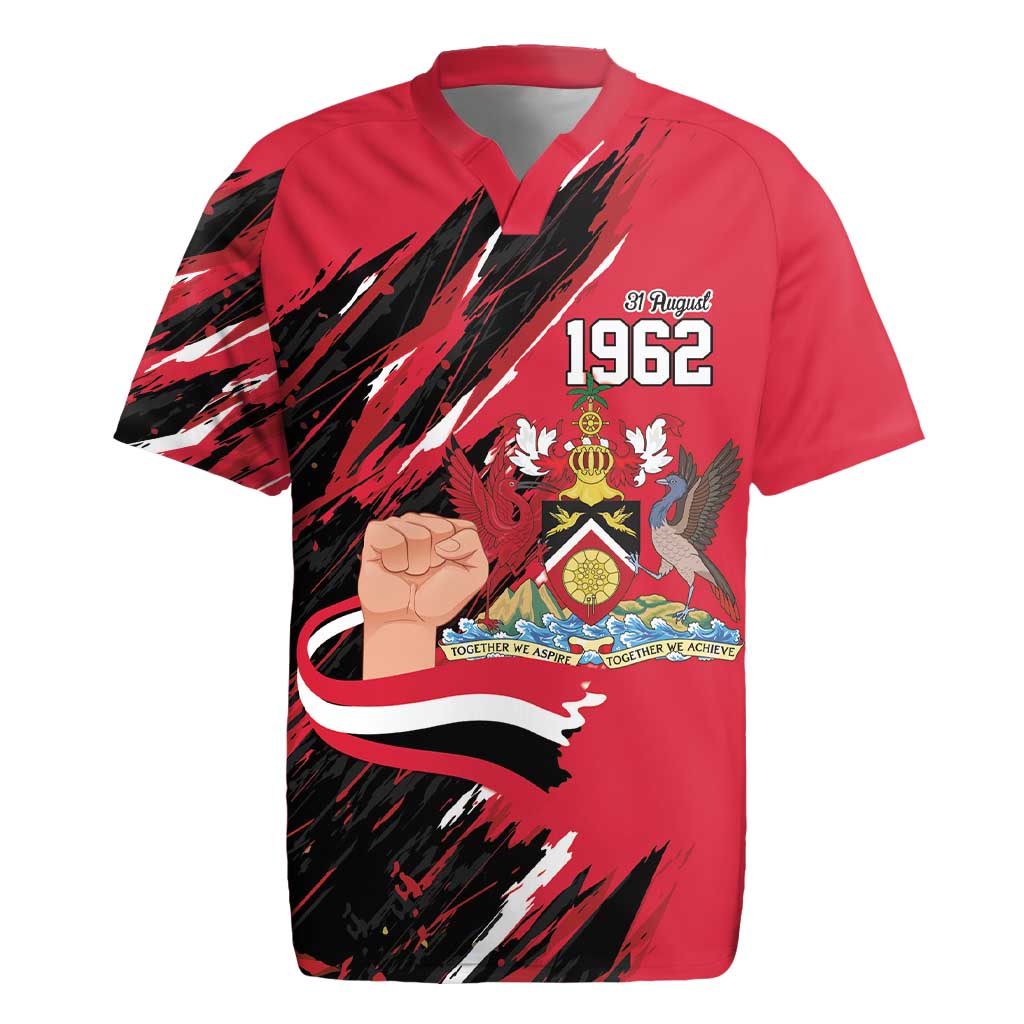 Trinidad and Tobago 1962 Personalized Rugby Jersey Happy Independence Day August 31th - Wonder Print Shop