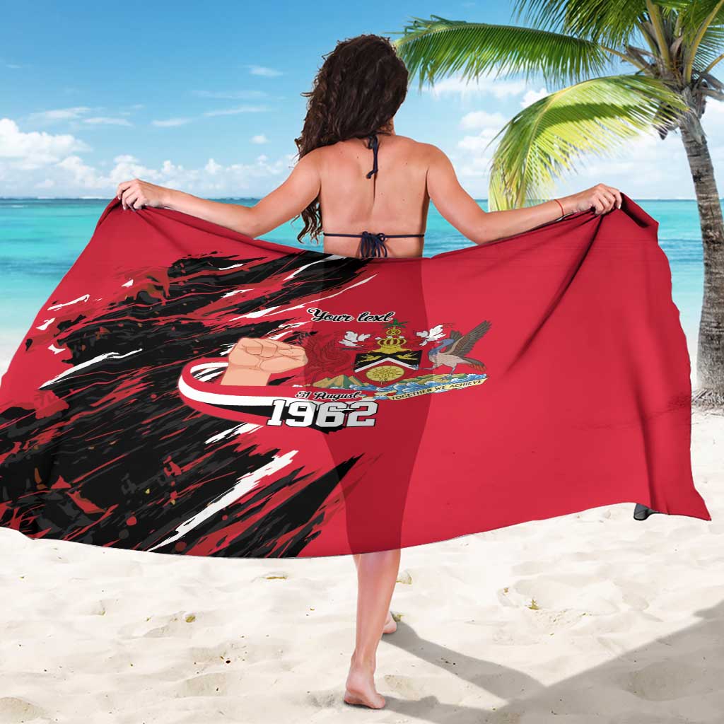 Trinidad and Tobago 1962 Personalized Sarong Happy Independence Day August 31th - Wonder Print Shop