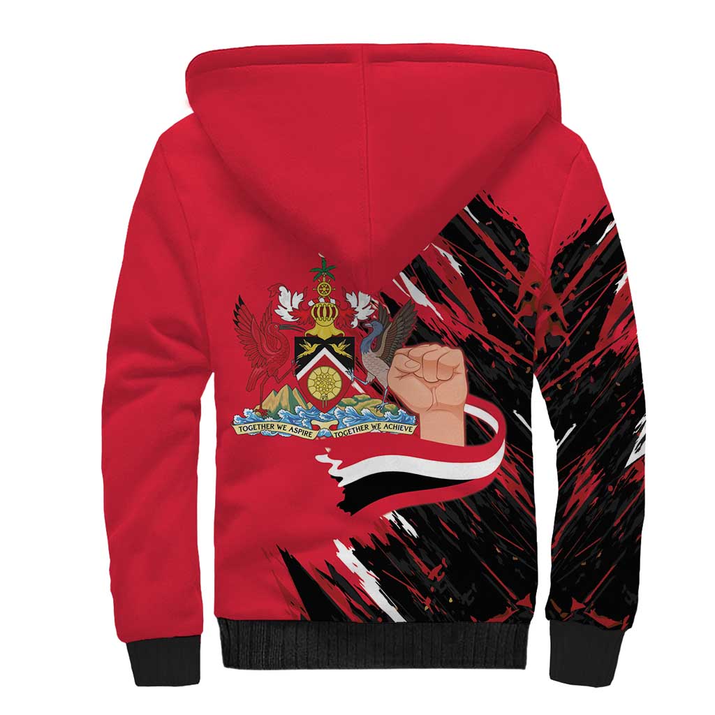 Trinidad and Tobago 1962 Personalized Sherpa Hoodie Happy Independence Day August 31th - Wonder Print Shop