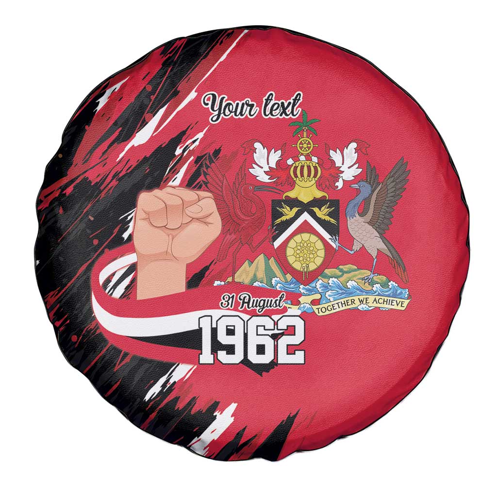 Trinidad and Tobago 1962 Personalized Spare Tire Cover Happy Independence Day August 31th - Wonder Print Shop