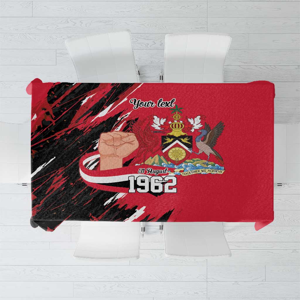 Trinidad and Tobago 1962 Personalized Tablecloth Happy Independence Day August 31th - Wonder Print Shop
