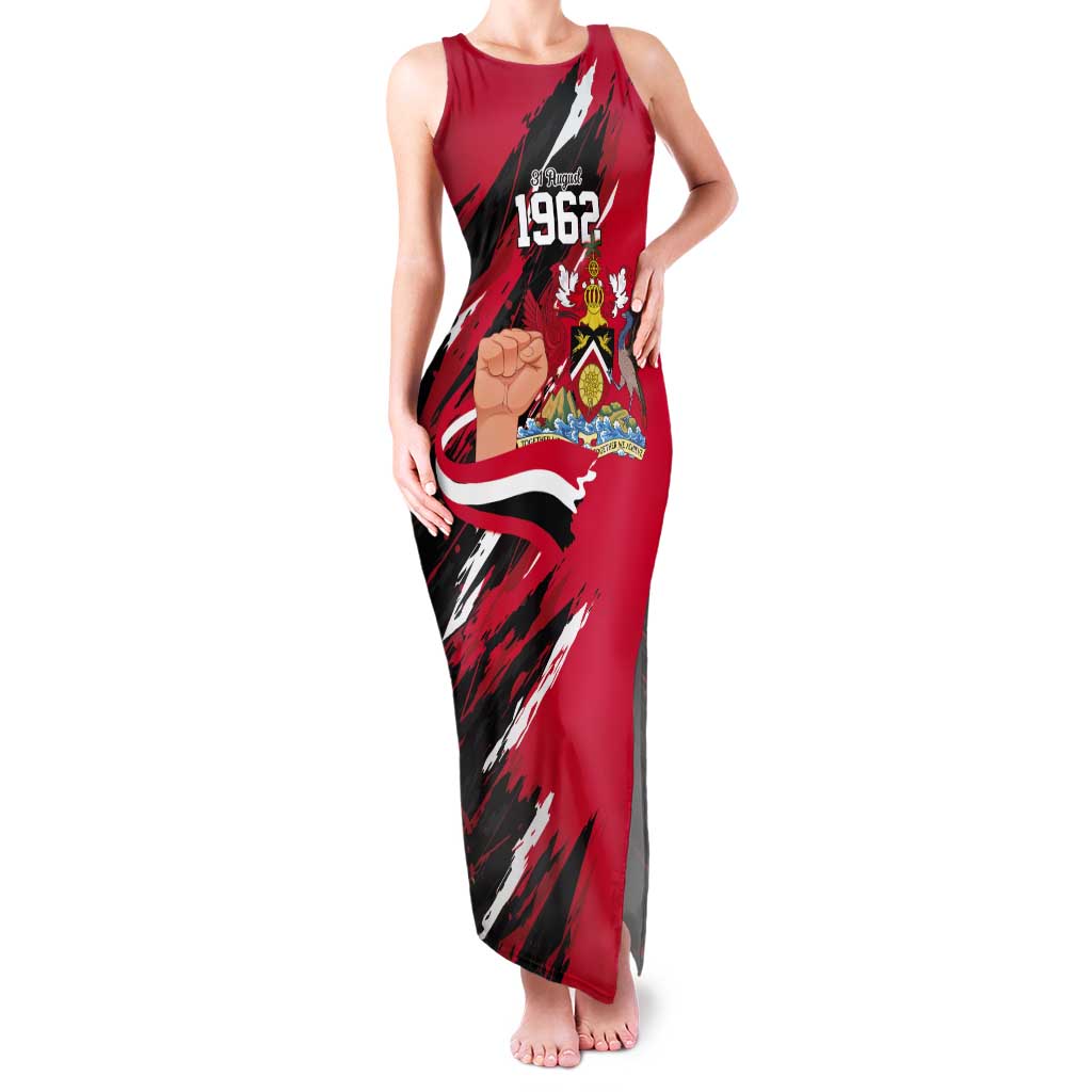 Trinidad and Tobago 1962 Personalized Tank Maxi Dress Happy Independence Day August 31th - Wonder Print Shop